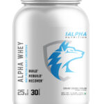ALPHA WHEY – WHEY PROTEIN ISOLATE + CONCENTRATE – 1KG (2.2LBS)