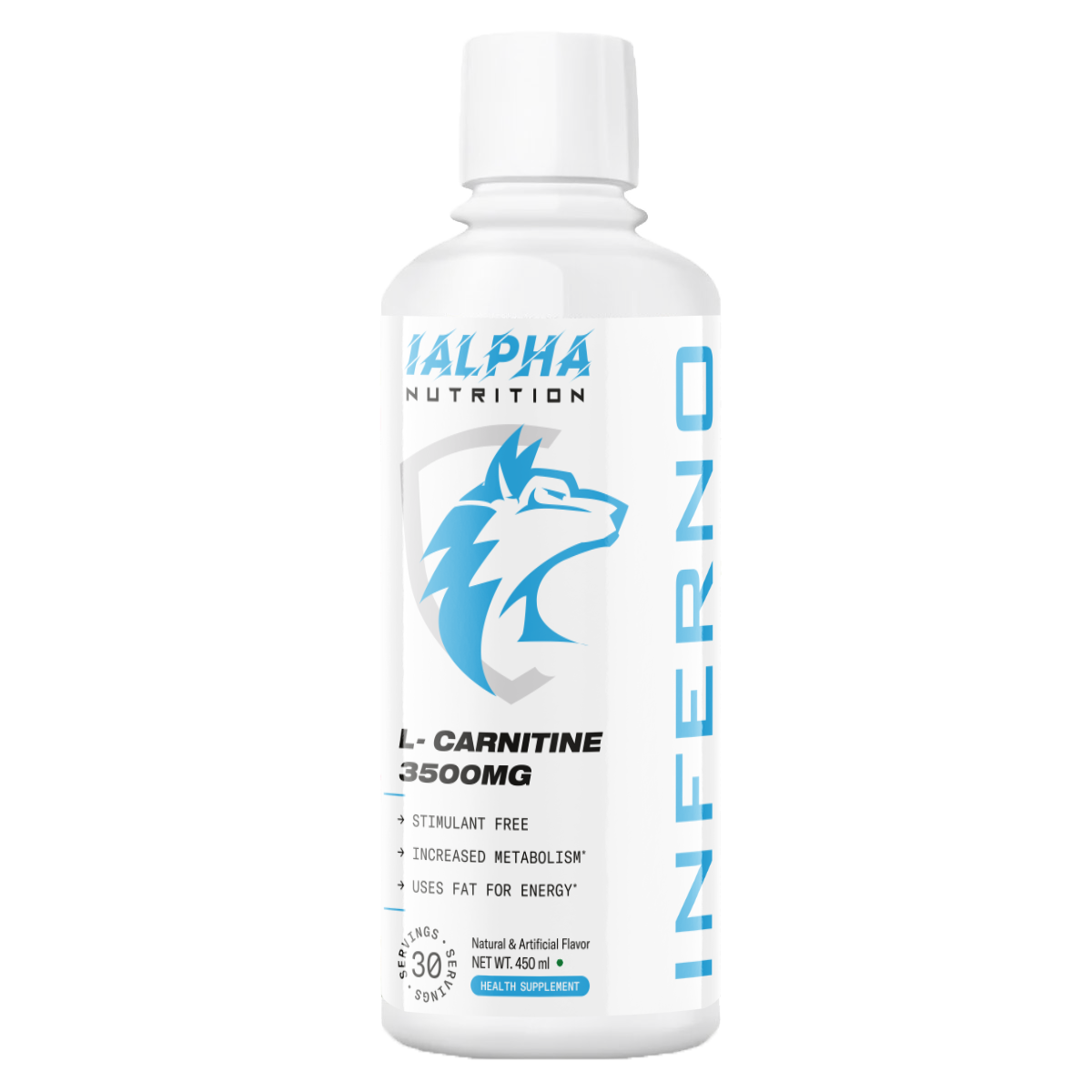INFERNO 3000 - L CARNITINE 3000MG - 450ML